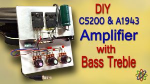 DIY C5200 A1943 amplifier homemade