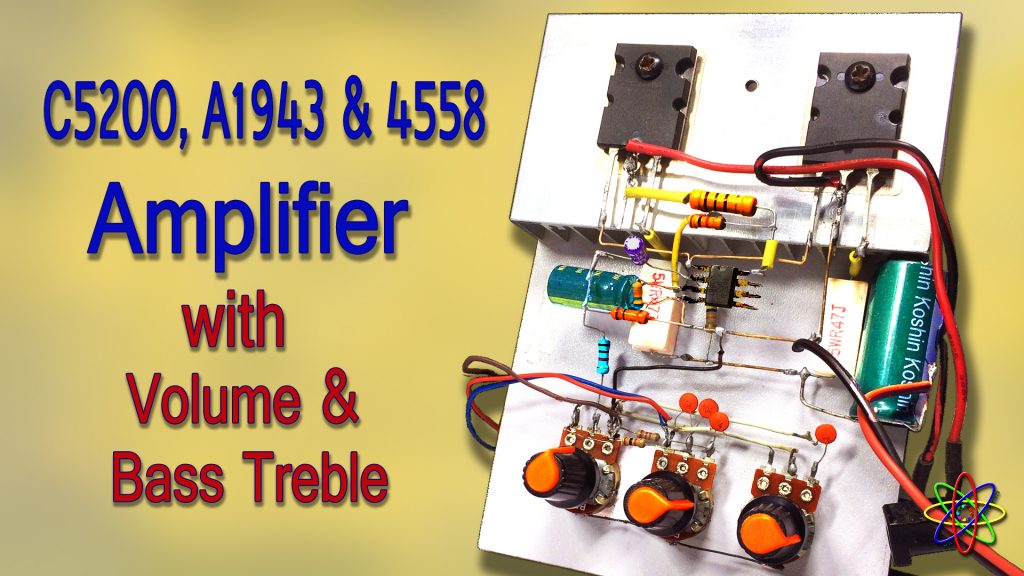 C5200 A1943 JRC4558 amplifier DIY homemade C5200 A1943 JRC4558 amplifier DIY homemade
