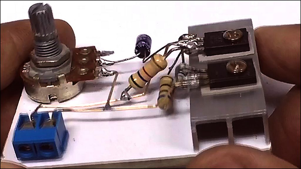 13003 transistor amplifier DIY 08