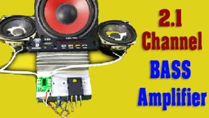 Pam8403 C5200 2.1 Channel Amplifier DIY Homemade