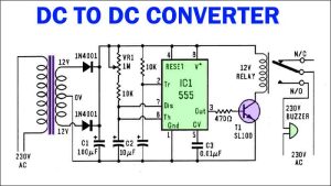 A Simple DC-DC Boost Converter Circuit using 555 Timer IC
