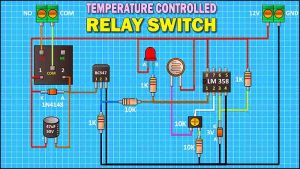 How to Make Temperature Controlled Relay Switch - TRONICSpro