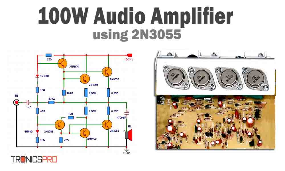 Audio Amplifier Circuit Diagram Using 2N3055 At Saul Carroll Blog Audio Amplifier Circuit Diagram Using 2N3055 At Saul Carroll Blog