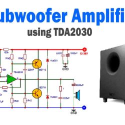 Subwoofer Amplifier Circuit Diagram using TDA2030 Subwoofer Amplifier Circuit TDA2030