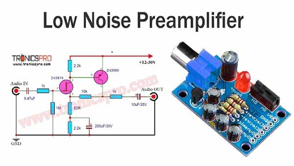 Preamplifier Circuit Diagram Low Noise DIY
