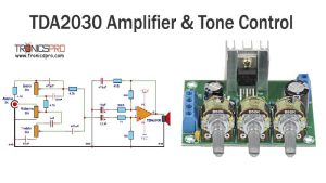 TDA2030 Amplifier with Tone Control Circuit Diagram