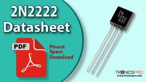 2N2222 NPN Transistor Datasheet Pinout