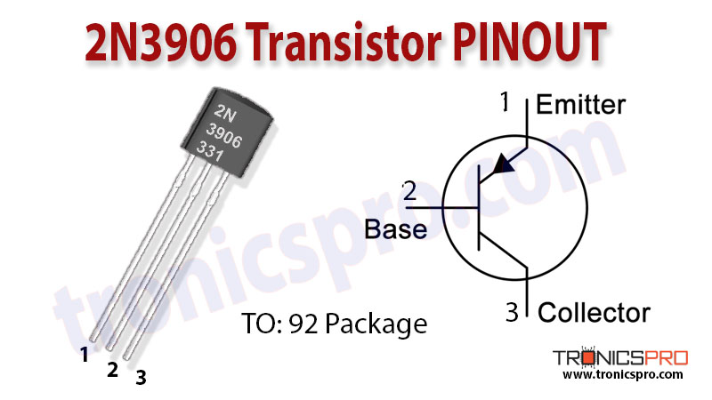 2N3906 PNP Transistor Pinout Datasheet