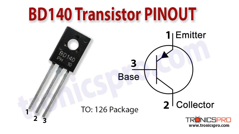 BD140 PNP Transistor Datasheet Pinout TRONICSpro BD140 PNP Transistor Datasheet Pinout TRONICSpro