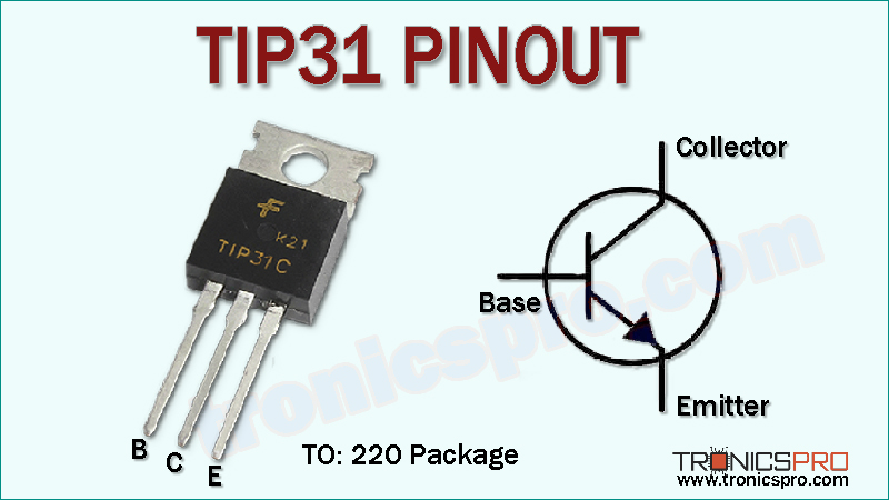 TIP31 NPN Transistor Pinout Datasheet