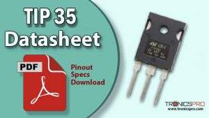 TIP35 NPN Transistor Datasheet Pinout