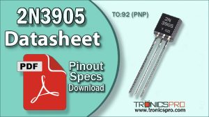 2n3905 datasheet pinout