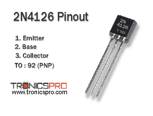 2N4126 transistor pin configuration diagram pinout