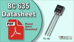 BC635 NPN Transistor Datasheet