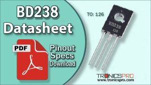 BD238 PNP Transistor Pinout