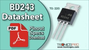 BD243 NPN Transistor Datasheet