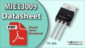 MJE13009 Power Transistor Datasheet