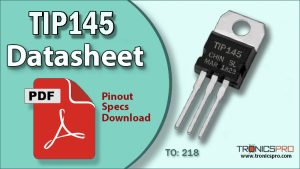 TIP145 PNP Transistor Datasheet