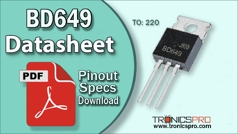 bd649 datasheet pinout