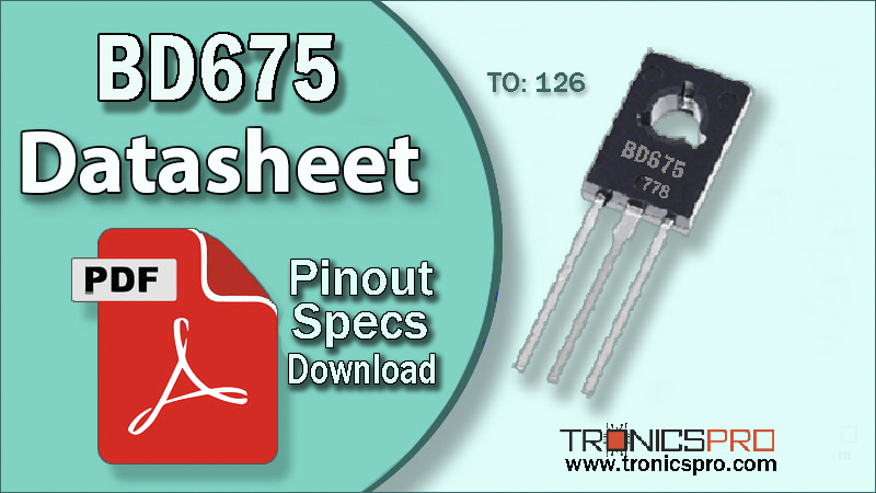 bd675 datasheet pinout