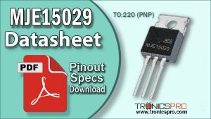 mje15029 datasheet pinout