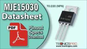 mje15030 datasheet pinout