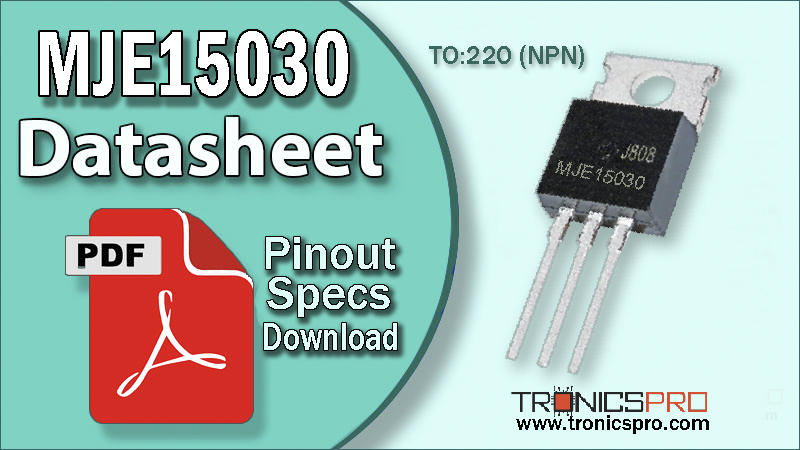 mje15030 datasheet pinout