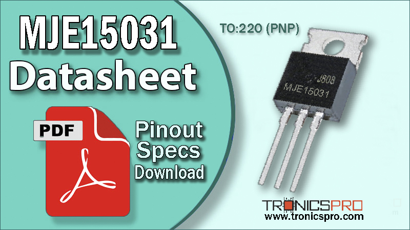 mje15031 datasheet pinout