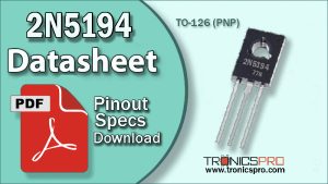 2n5194 datasheet pinout equivalent specification