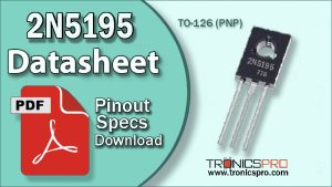 2n5195 datasheet pinout equivalent specification