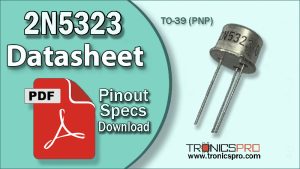 2n5323 datasheet pinout
