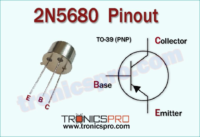 2N5680 Pinout, Equivalent, Application, Datasheet - TRONICSpro