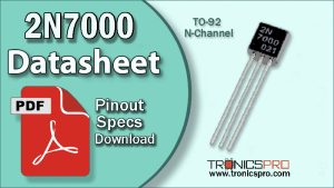2n7000 datasheet pinout equivalent specification