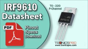 IRF9610 datasheet pinout equivalent specification mosfet