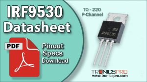 irf9530 datasheet pinout equivalent specification mosfet