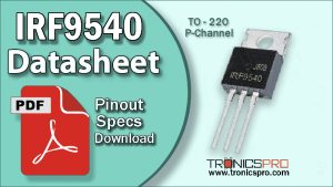 irf9540 datasheet pinout equivalent specification mosfet