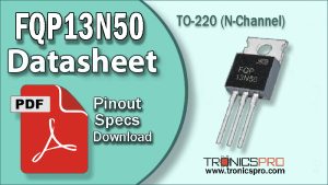 FQP13N50 datasheet pinout equivalent specification application mosfet n-channel
