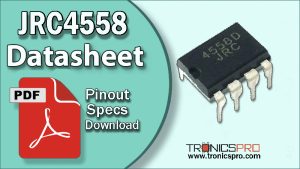 JRC4558 datasheet pinout equivalent specification application