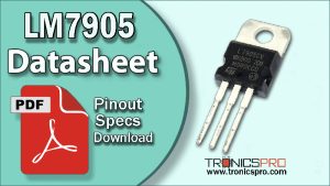 LM7905 datasheet pinout equivalent specification application