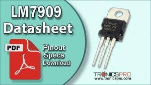 LM7909 datasheet pinout equivalent specification application