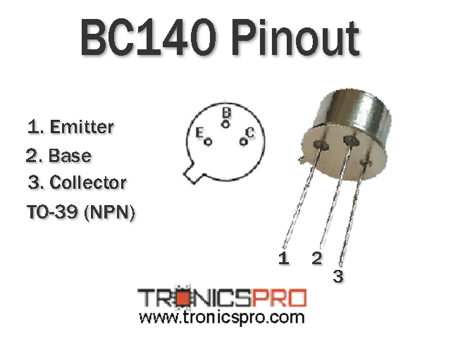bc140 pinout datasheet equivalent specification pin configuration