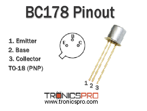 bc178 pinout datasheet equivalent specification pin configuration