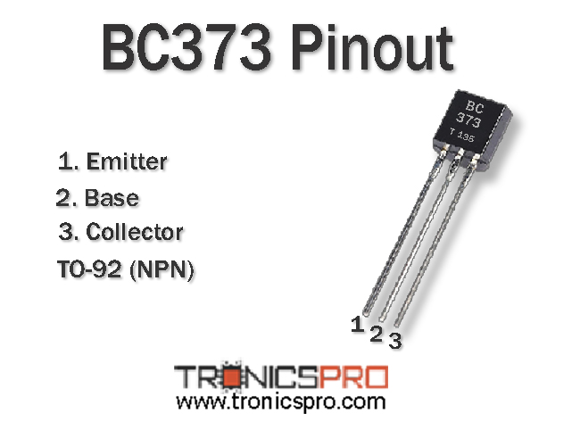 bc373 pinout datasheet equivalent specification pin configuration