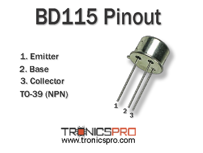 bd115 pinout datasheet equivalent specification pin configuration transistor