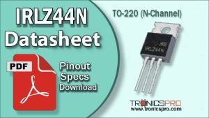 irlz44n datasheet pinout equivalent specification application mosfet n-channel