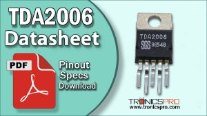 tda2006 datasheet pinout equivalent specification application