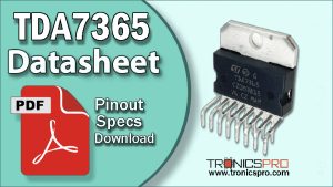 tda7365 datasheet pinout equivalent specification application