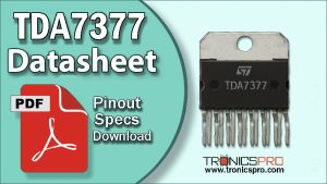 tda7377 datasheet pinout equivalent specification application