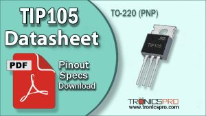 tip105 datasheet pinout equivalent specification application mosfet n-channel