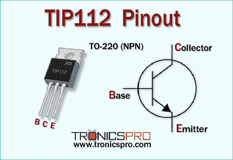 tip112 pinout datasheet equivalent specification application mosfet n-channel